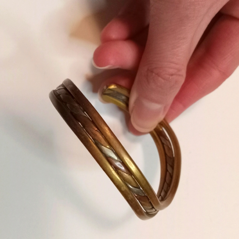 Two-toned  vintage bracelet
